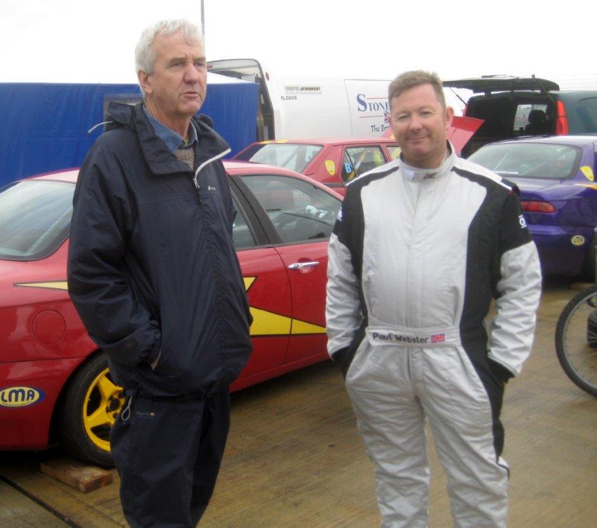 Clive Hodgkin and newcomer Paul Webster