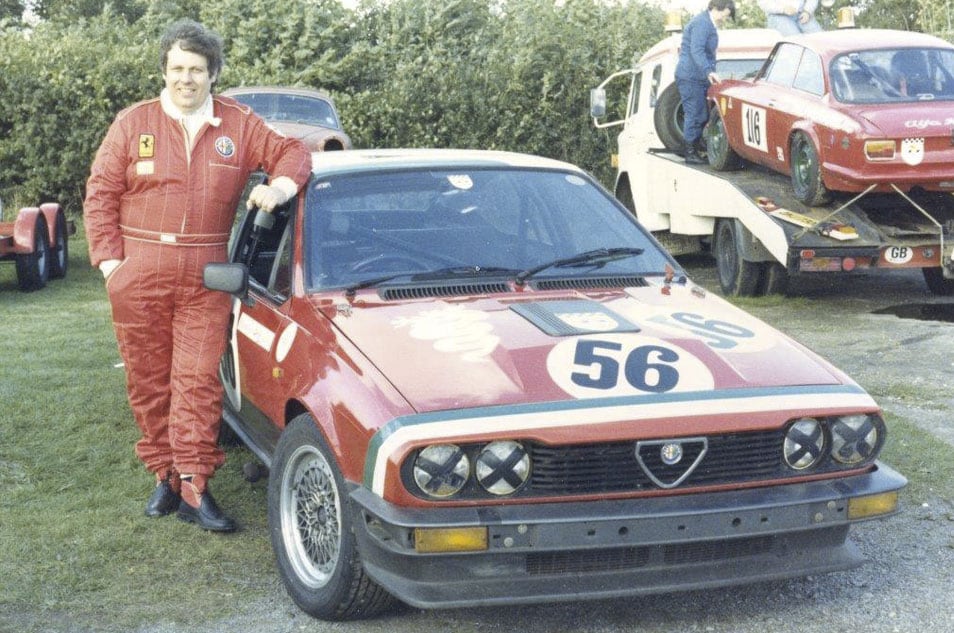Piero started racing with us in a GTV6