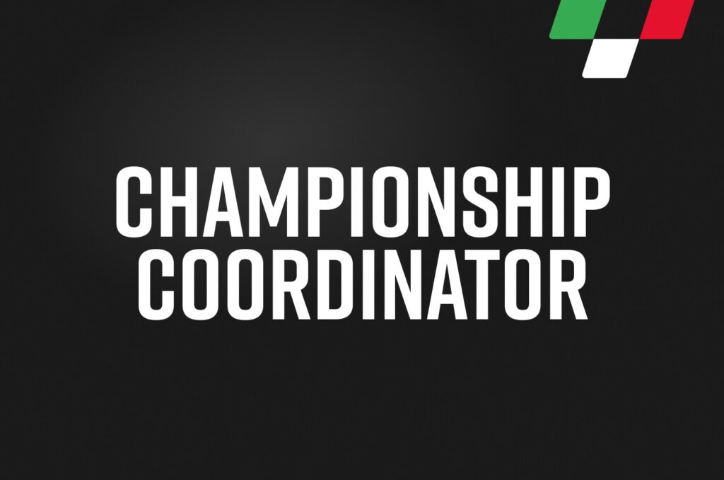 Wanted! Championship Coordinator